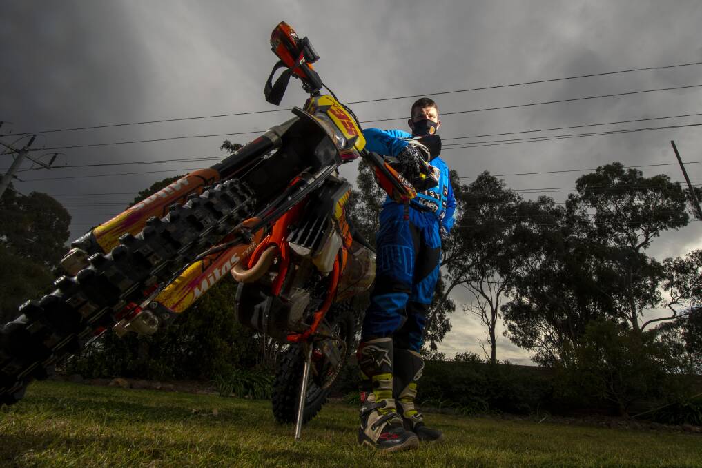 SAUDI BOUND: Bendigo's Michael Burgess has a confirmed entry to race in the 2021 edition of the Dakar Rally which will take place throughout Saudi Arabia. Picture: DARREN HOWE