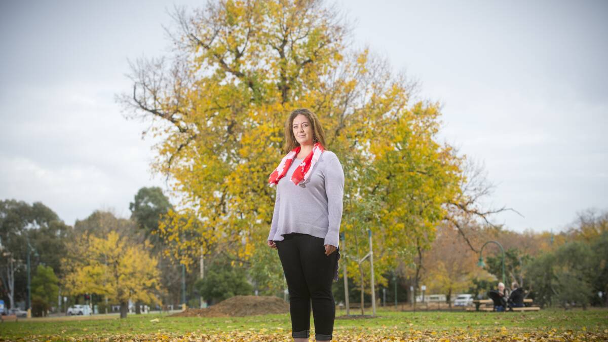 AROUND THE LAKE: Bendigo MS ambassador Jodie Haythorpe will be hosting the MS Walk this Saturday at Lake Weeroona, with funds raised going to help MS research and people living with the condition. Picture: DARREN HOWE