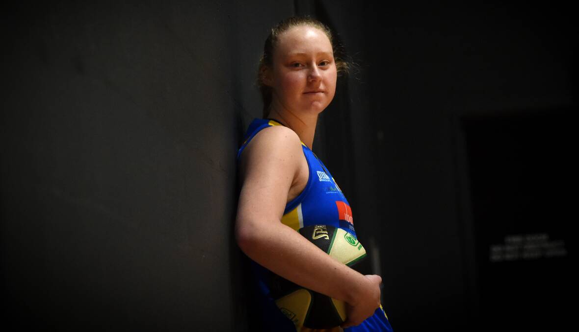 COURT TIME: As the WNBL is being played in a compressed hub format this season, it's likely that Bendigo rising star Piper Dunlop will get plenty of minutes on court with the Spirit. Picture: DARREN HOWE