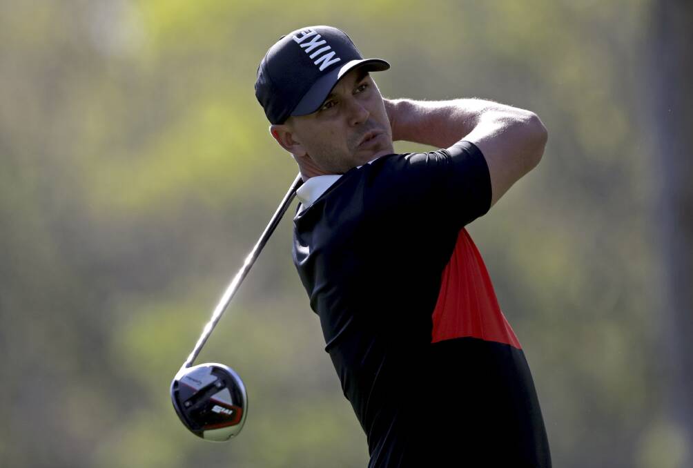 LEADER: 2018 reigning champion Brooks Koepka shot seven-under par to take the first-round lead at the PGA Championship. Picture: AP PHOTO/CHARLES KRUPA