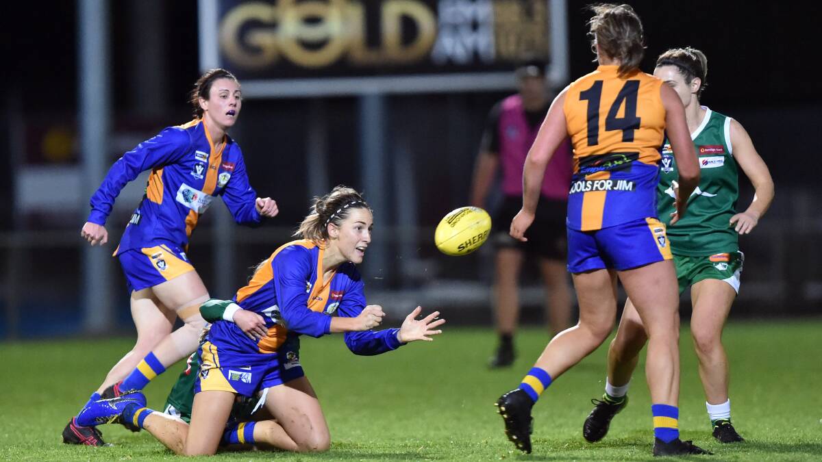 FINALS: The first round of Central Victoria Football League Women's 2019 finals kick off on Sunday with two crucial matches. Picture: GLENN DANIELS