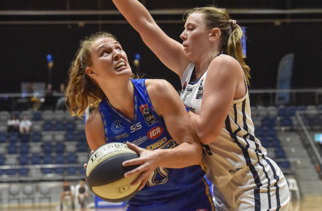 TRUE GRIT: Bendigo Braves women are ready for any challenge that will come before them during the 2022 NBL1 South season. Picture: DARREN HOWE