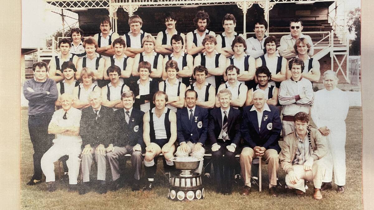 Eaglehawk 1982 Seniors Premiership team.
