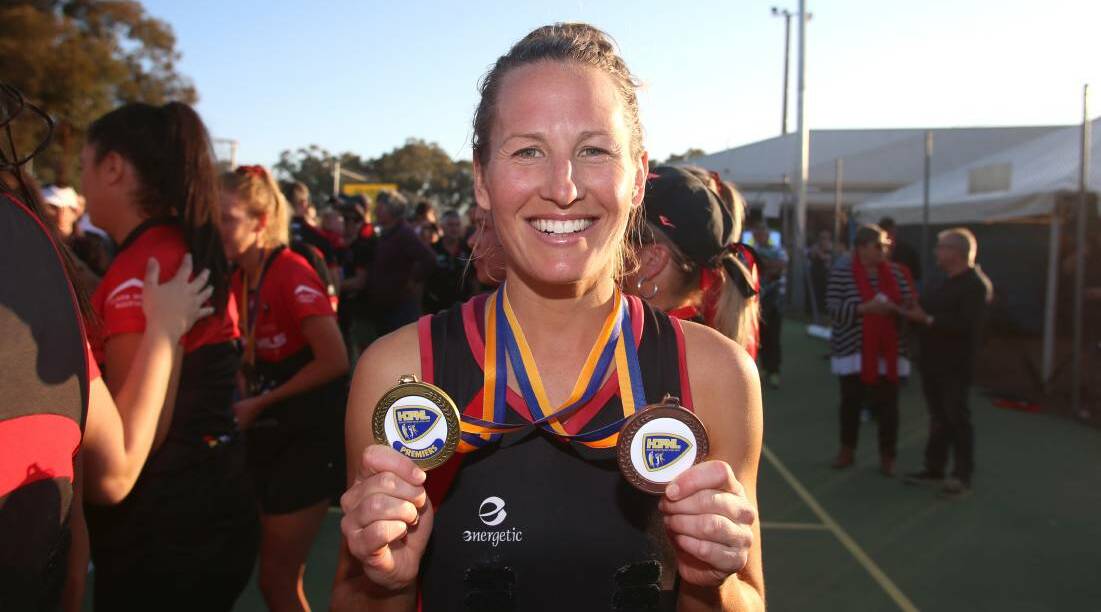 White Hills FNC dual A-grade premiership coach Lauren Bowles has been named as a finalist in the Coaching Excellence category.