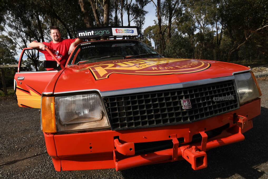 START YOUR ENGINES: Mat Lindsay and Ben Hall will drive from Geelong to Townsville, travelling more than 2,500 kilometres. Picture: DARREN HOWE