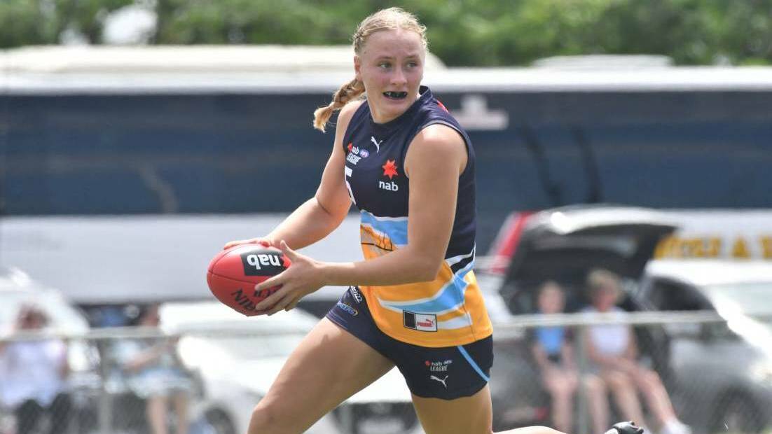 ALL CLASS: Bendigo Pioneers' Lucia Painter led the team's best on ground during the Sunday afternoon clash against the Tasmania Devils (File photo).