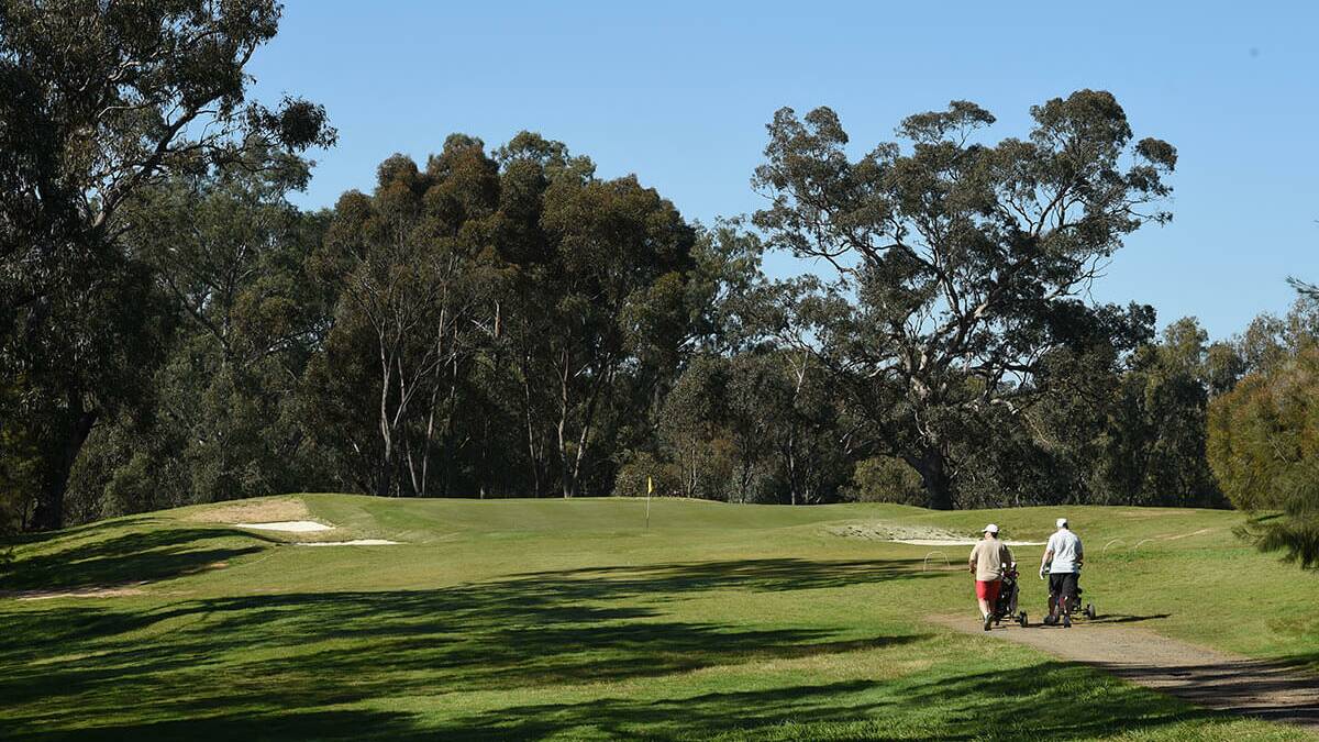 OPENING ACT: The 128m par 3 1st at Axedale is Herbert's favourite opening hole in the district.
