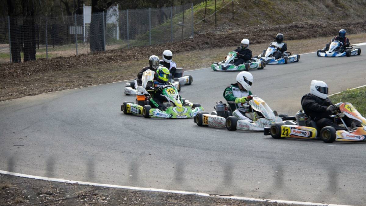 Bendigo Kart Club and Rochester Kart Club racers will compete across a range of classes this Saturday. Picture: JULIE GOLLEDGE 