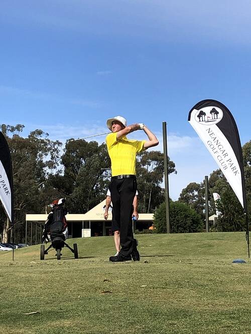 PENNANT: Jarrett Miles will play pennant golf at Yarra Yarra Golf Club, following in the footsteps of fellow Neangar Park Golf Club legends. Picture: SUPPLIED