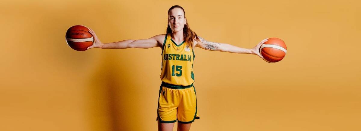 NATIONAL DEBUT: Bendigo Spirit MVP Anneli Maley made her debut with the Opals on Tuesday night in a friendly three-game series against Japan. Picture: BASKETBALL AUSTRALIA