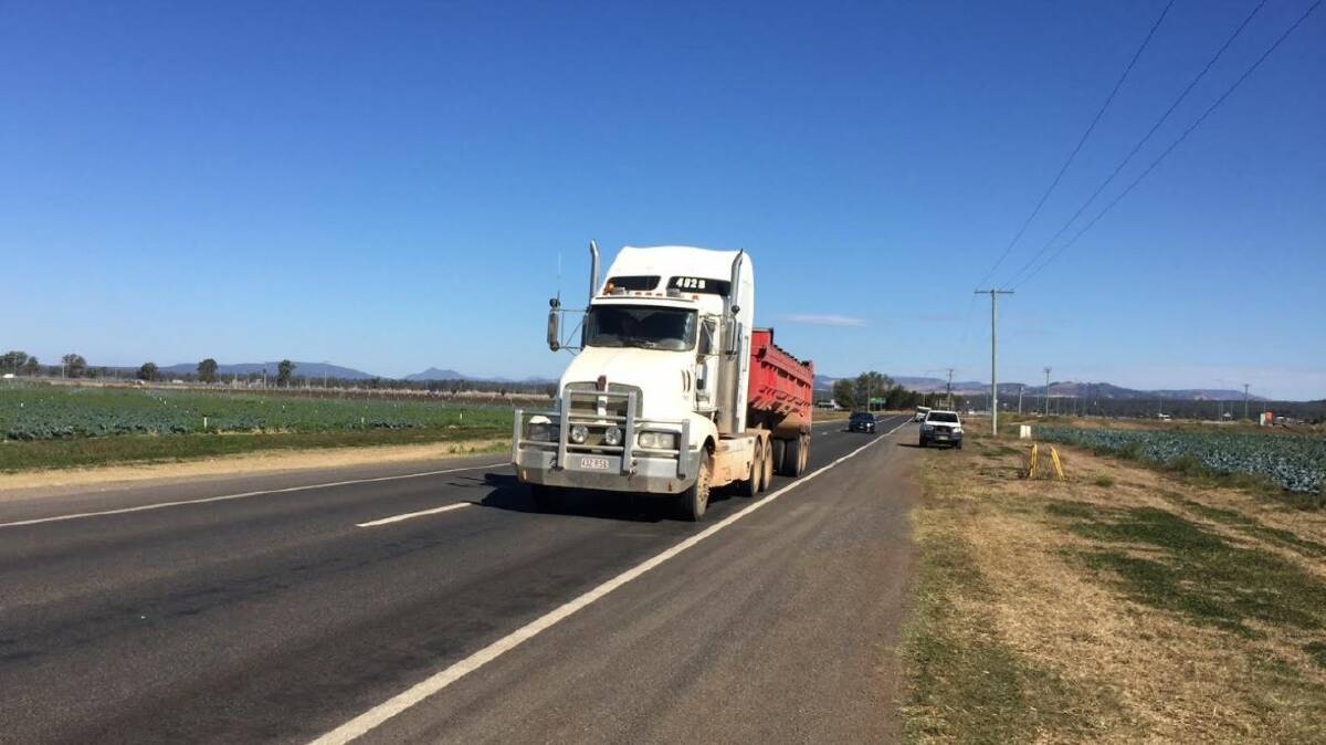 EDUCATE ROAD USERS: Trucking Industry partnership calls for more education for road users, specifically 18-25-year-old drivers on how to drive safely and behave around trucks on Australian roads. Picture: FAIRFAX MEDIA