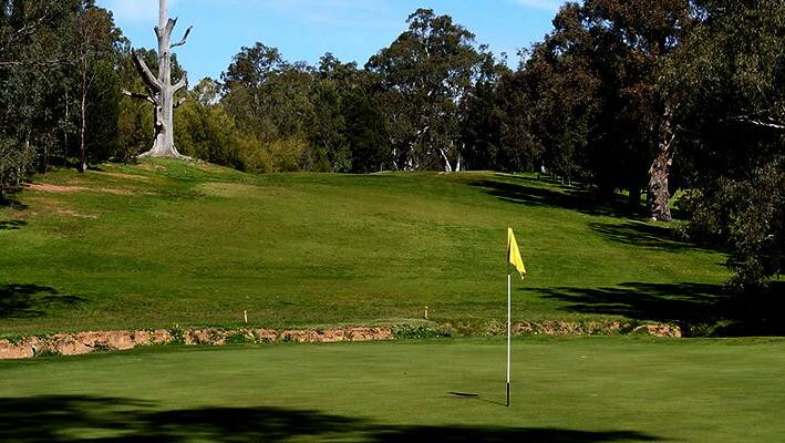 RISK-REWARD: The third at Axedale can be some of the simplest, but at the same time most challenging holes on the course if your tee shot isn't accurate.