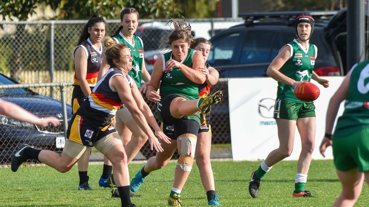 LOW NUMBERS: Kangaroo Flat Football Netball Club has withdrawn its senior women's team from the 2022 CVFLW season due to low numbers.