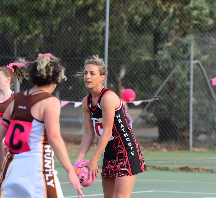 FIRST WIN: Heathcote A-grade coach Lorrae Closter and her squad notched their first win of the season with an eight-goal victory over Lockington Bamawm United.