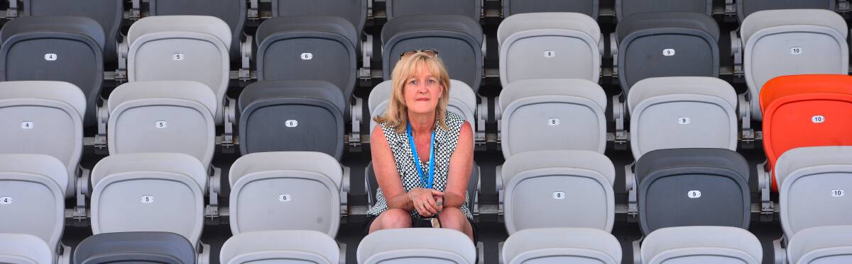 HELPING HAND: Nicole Rouel is among the volunteers who have worked tirelessly in the lead up to ensure the week runs as smoothly as possible. Picture: DARREN HOWE 