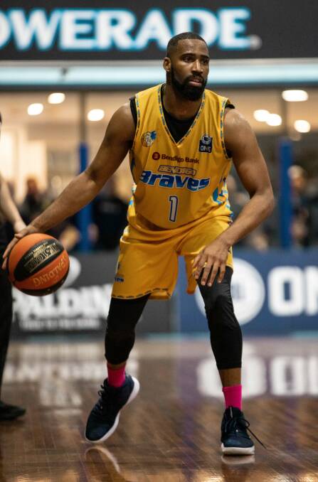 GOOD CHEMISTRY: Bendigo Braves' American import Deonte Burton believes the team is stronger than ever after its more than impressive hot streak into the NBL1 grand final.