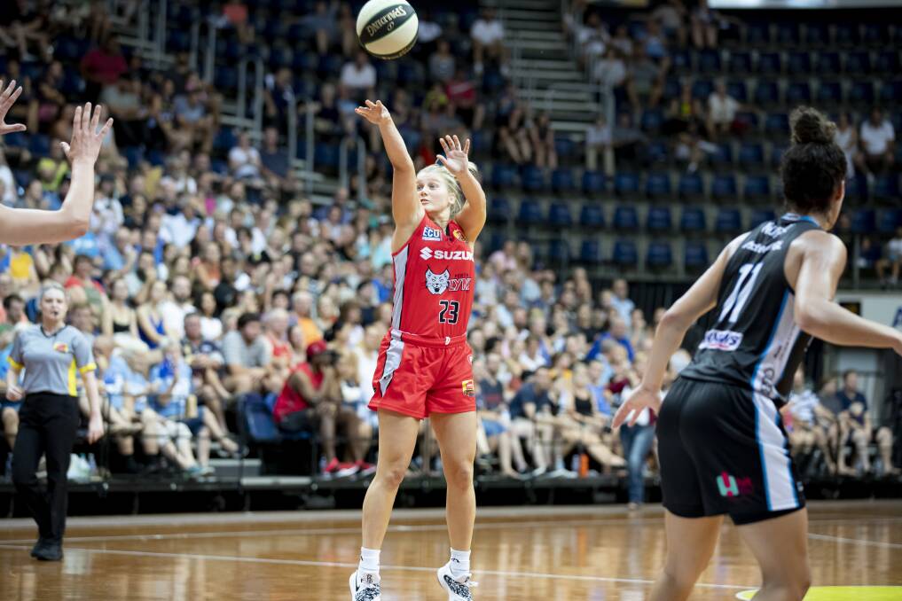 ROOKIE: Shyla Heal made her breakout into the WNBL playing with the Perth Lynx in an injury-marred 2018/19 season. Picture: SITTHIXAY DITTHAVONG