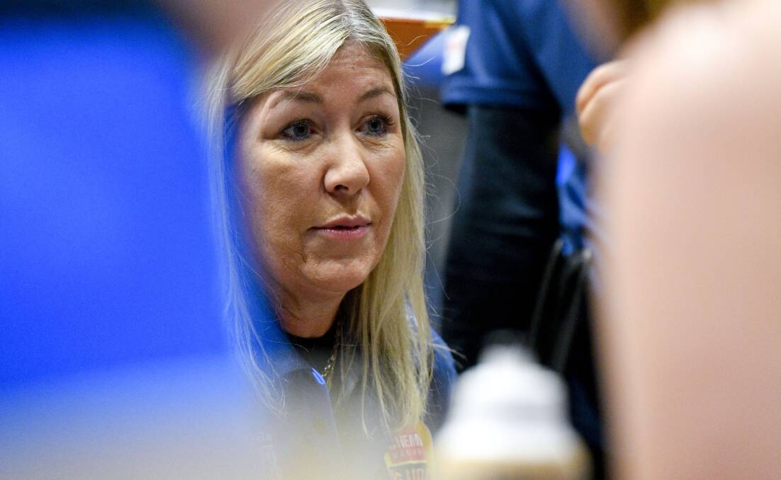 RISE UP: Despite a slow 1-3 start to the 2019-20 WNBL season, coach Tracy York knows her team is capable of much more. Picture: NONI HYETT