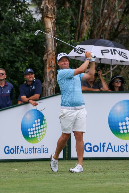 AUSTRALIAN CIRCUIT: Andrew Martin has just started a busy few weeks on the PGA Tour of Australasia circuit which includes defending the TPS Sydney championshiop title. Picture: Golf Australia