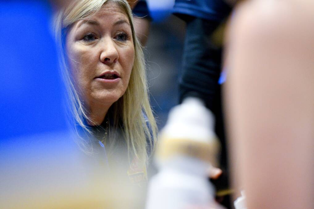 DEFENCE: Spirit coach Tracy York said defensive efforts would be the focus for the team at training sessions over the next week. Picture: NONI HYETT