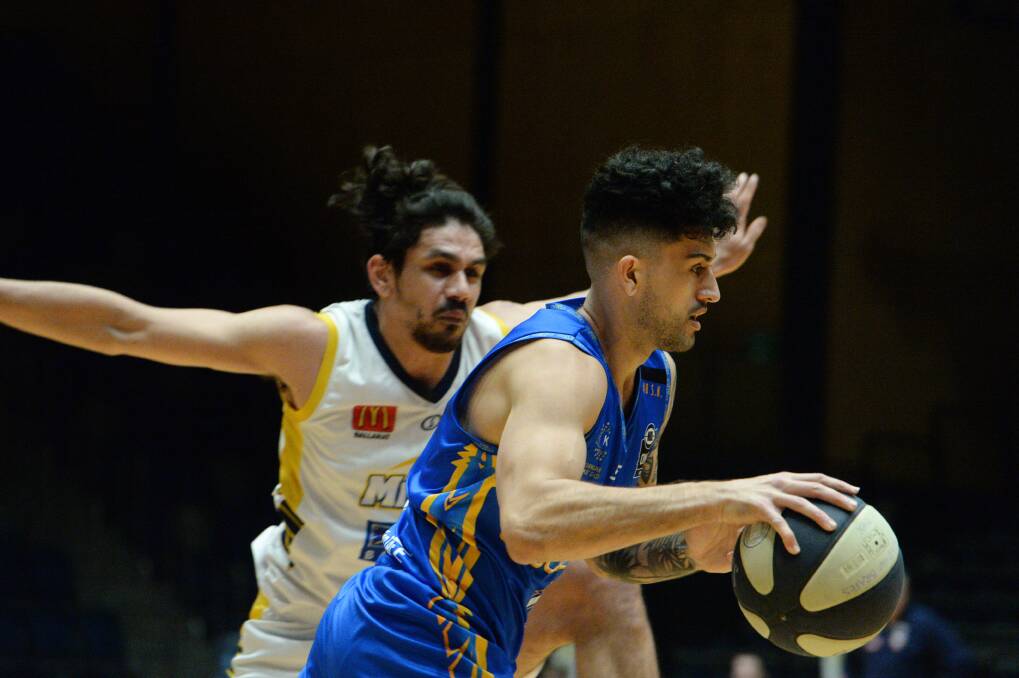 NEW BRAVES: Javaan Mumtaz was one of the Braves men who made their playing debut this season in the NBL1 South conference. Picture: DARREN HOWE