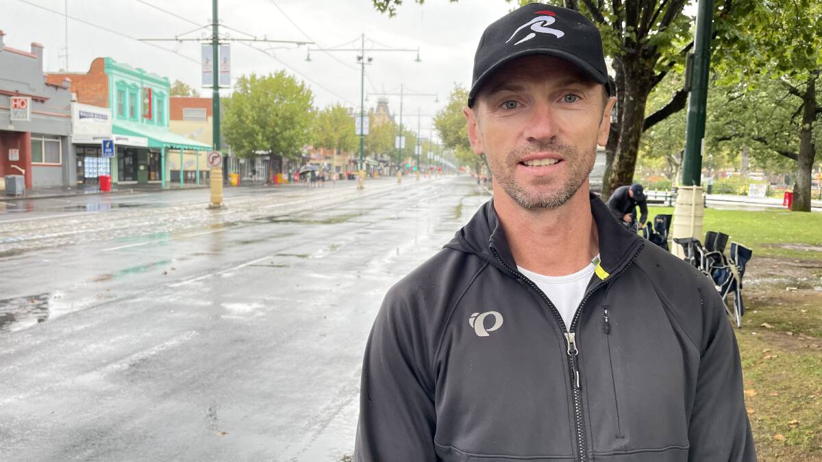 NEXT YEAR: Bendigo distance runner Nathan Crowley is already planning to return next year for the 2023 edition of the Dragon Mile. Picture: ANTHONY PINDA