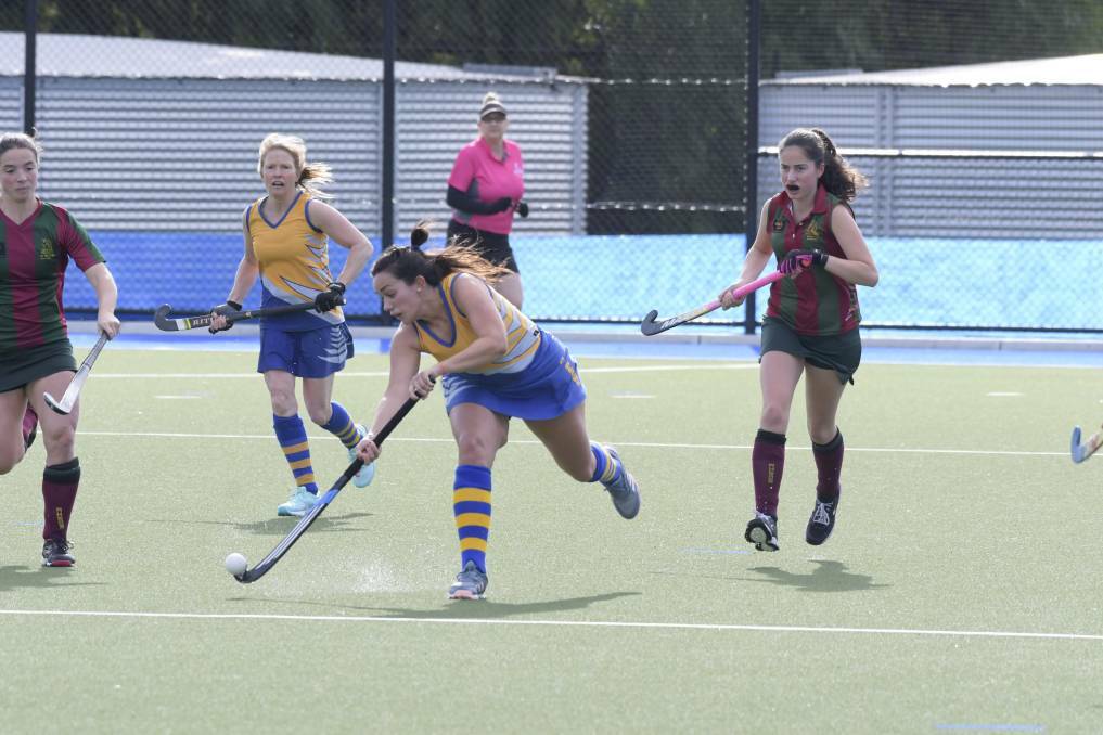 STRIKE: Hockey Central Victoria hopes to have players back on the pitch soon.