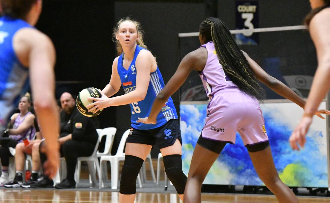 TIME TO SHINE: Piper Dunlop is eager to impress in her second season in the WNBL with the Bendigo Spirit.