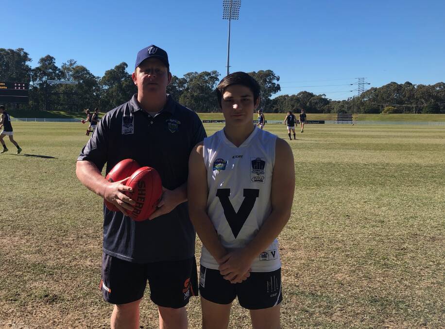 DEBUT: Daniel Wridgway and Mitch Kirley are both making their debuts at the AFL National Inclusion Carnival. Picture: CONTRIBUTED