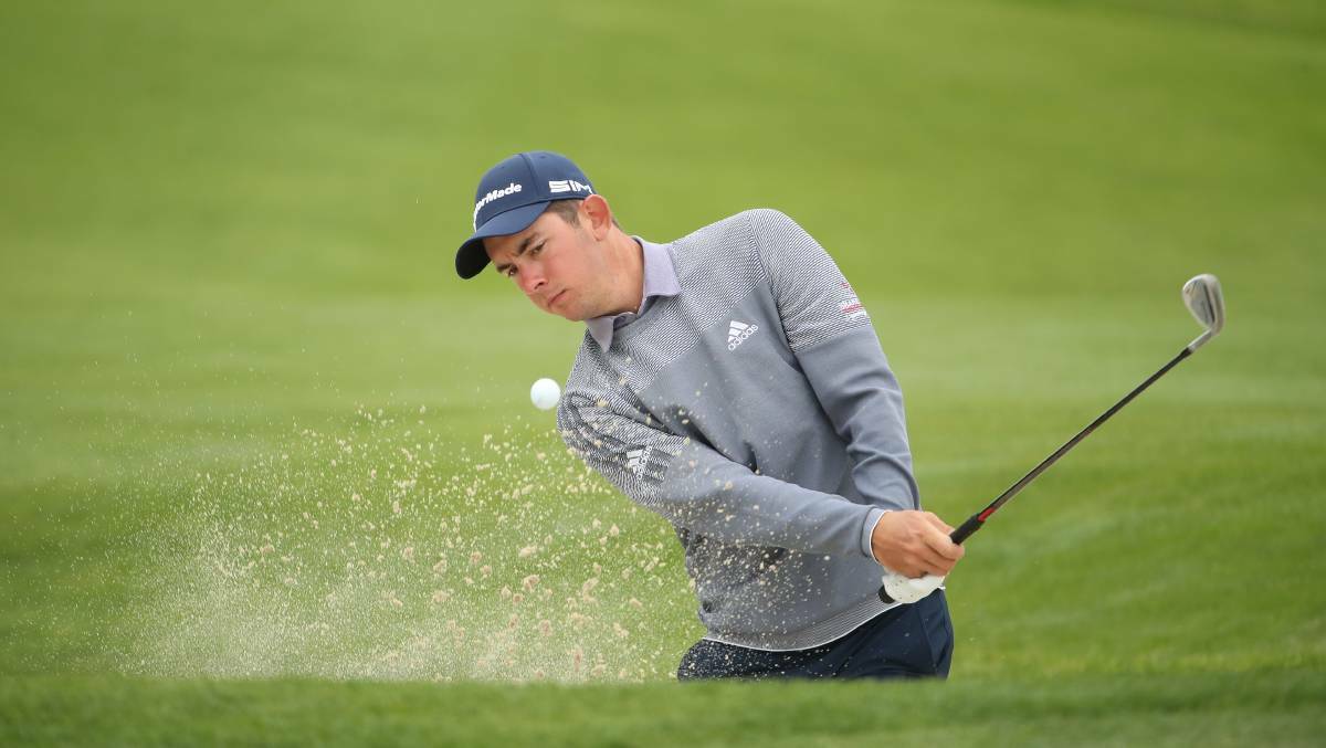 RESILIENT: Lucas Herbert made one of the best comebacks of his career after carding a six-under in the final round of the Scottish Open to finish T4.