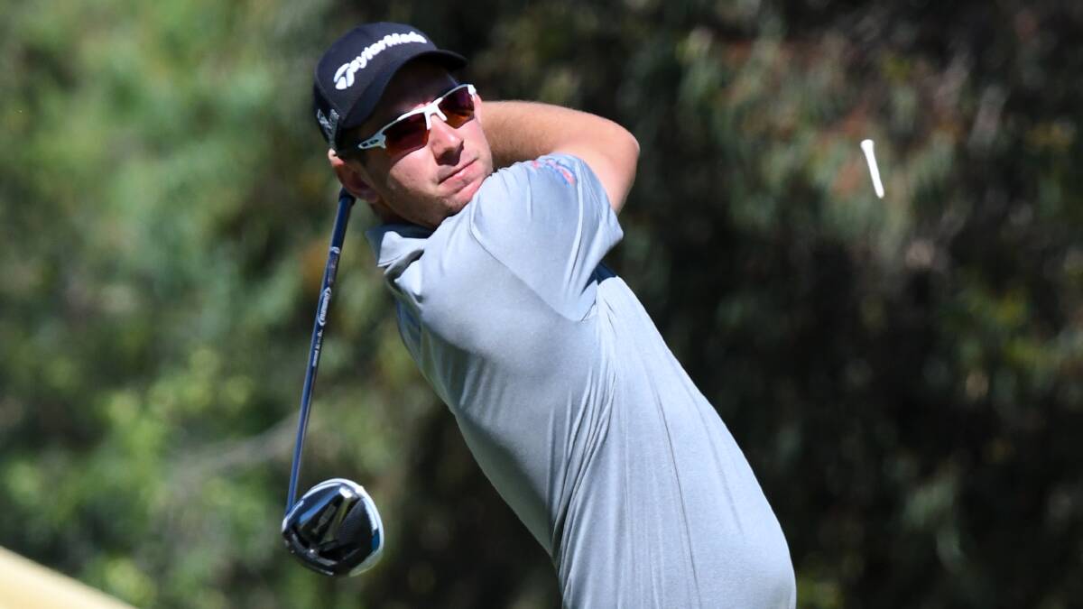 CARD AIM: Herbert will be eager to secure a win for a PGA Tour Card.