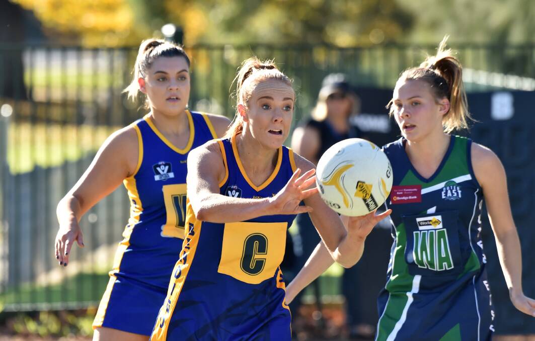 ALL STARS: BFNL's Ashley Ryan and Chelsea Sartori were squad members of the team which has withdrawn from the championship finals. Picture: GLENN DANIELS