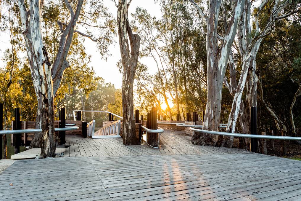 SHORTLISTED: The Koondrook Wharf has been shortlisted for the 2018 Victorian Architecture Awards. Picture: SUPPLIED