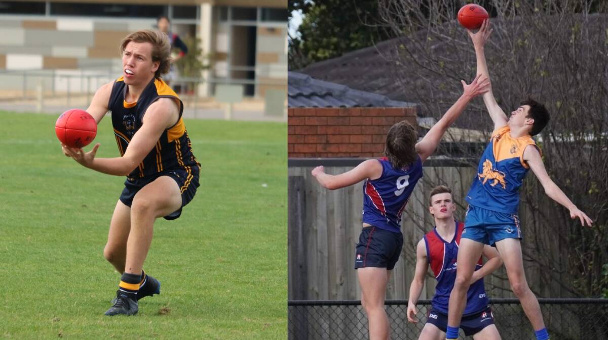 ROUND TWO: Catherine McAuley College and Bendigo Senior Secondary College both won their second round School Sports Victoria Premier League matches on Wednesday. Pictures: SUPPLIED