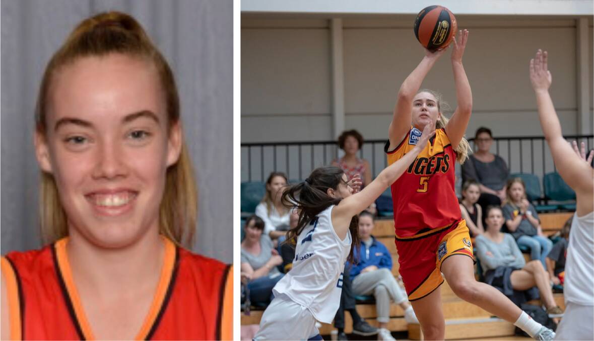 NEW SPIRIT: Isabella Stratford and Kasey Burton have signed as development players with the Bendigo Spirit for the 2019/20 WNBL season. Picture: SPORTS TG/NBL1