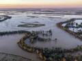 Moree floodwaters in March. Photo by Sascha Estens.