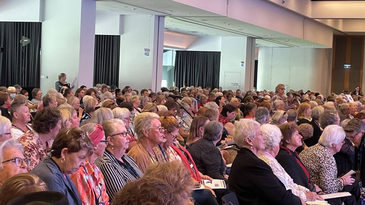 CWA delegates voted to have a referendum on whether the CWA's state motto should be modernised to be more inclusive. Photo by John Ellicott.