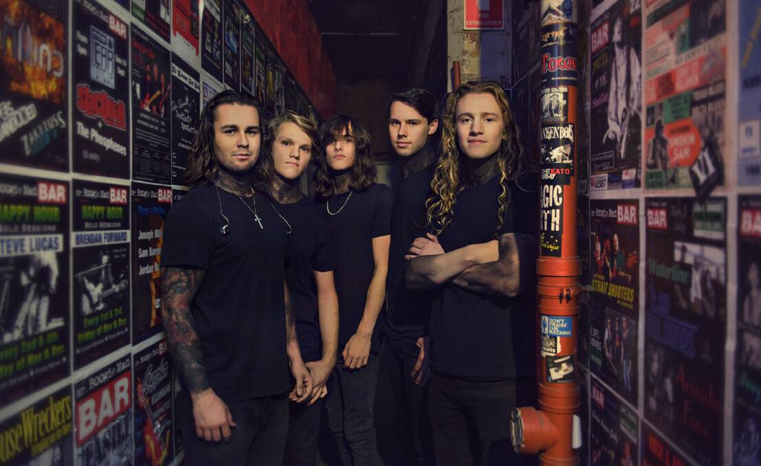 Ironstone will release its debut EP - Prophecy - on May 29. Picture: SUPPLIED