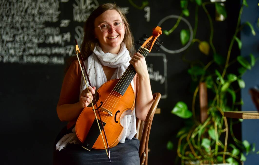 CREATIVE IN COVID TIMES: Coronavirus lockdowns allowed Lizzy Welsh to create a new music concert with colleagues Tilman Robinson and Chloe Sobek. Picture: BRENDAN McCARTHY