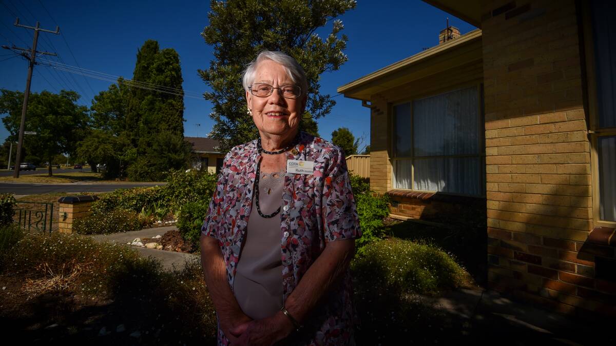 Council on the Ageing services advocate Ruth Hosking. Picture: DARREN HOWE