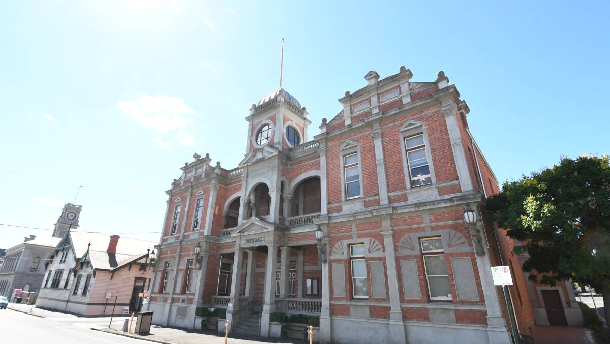 Castlemaine Town Hall. Picture: NONI HYETT