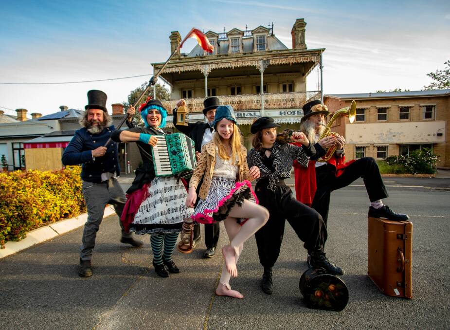 Castlemaine Theatre Company prepares for first live performance in two years. Picture: SUPPLIED