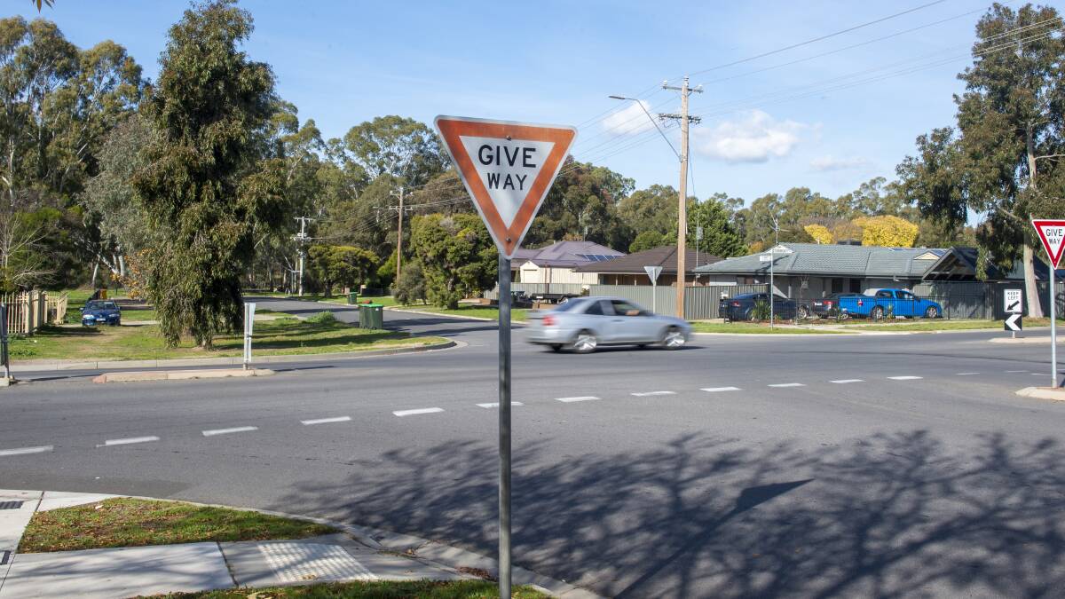 The intersection at Camp and Church streets in Kangaroo Flat is getting an upgrade. Picture: DARREN HOWE
