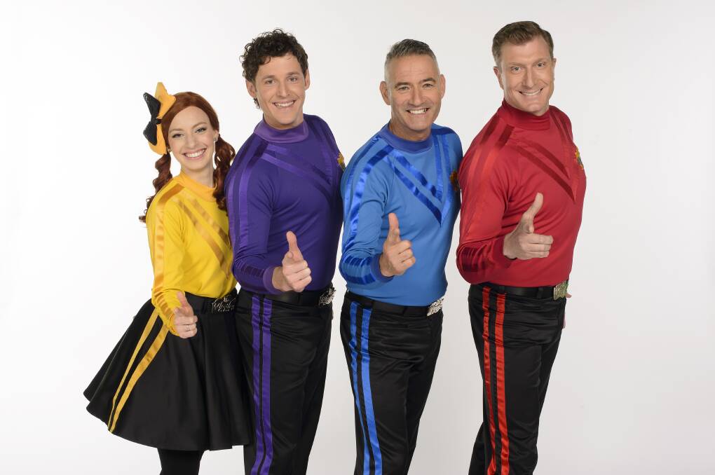 The Wiggles will perform in Bendigo on April 15 next year. Picture: SARAH WILSON