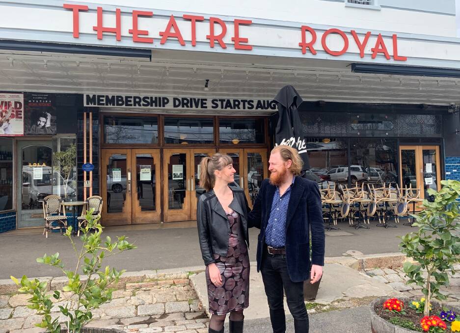 Theatre Royal owners Felicity Cripps and Tim Heath. Picture: SUPPLIED