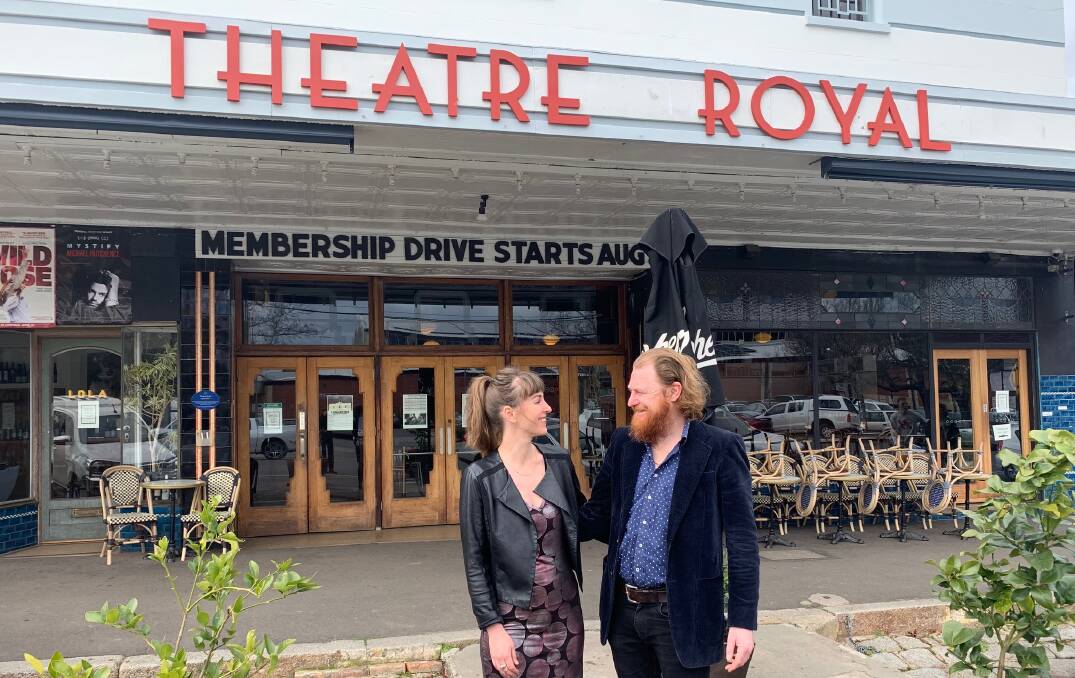 Theatre Royal owners Felicity Cripps and Tim Heath are excited to host film premieres as part of the Melbourne International Film Festival. Picture: SUPPLIED