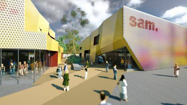 MvS Architects' proposal for SAM. Photo: Supplied