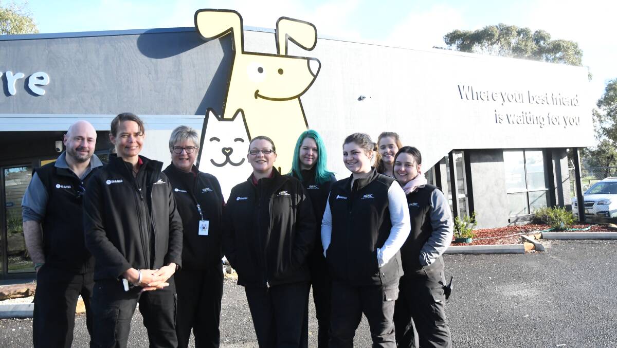 The Bendigo Animal Relief Centre team.