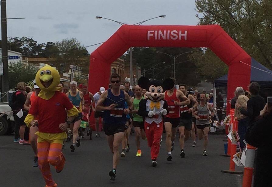 FUNDRAISER: Run the Maine has been a popular event in Castlemaine.