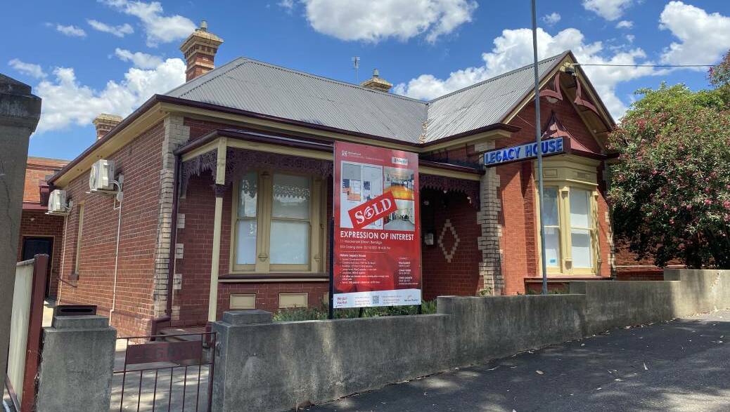 Legacy House has been sold and will be the new home to the Bendigo Historical Society. Picture: CHRIS PEDLER